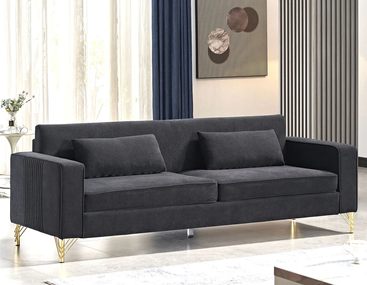 Aesthetic 3 Seater Couch With Classic Modern Appeal And Luxurious Soft Comfort - Furniture Home Direct