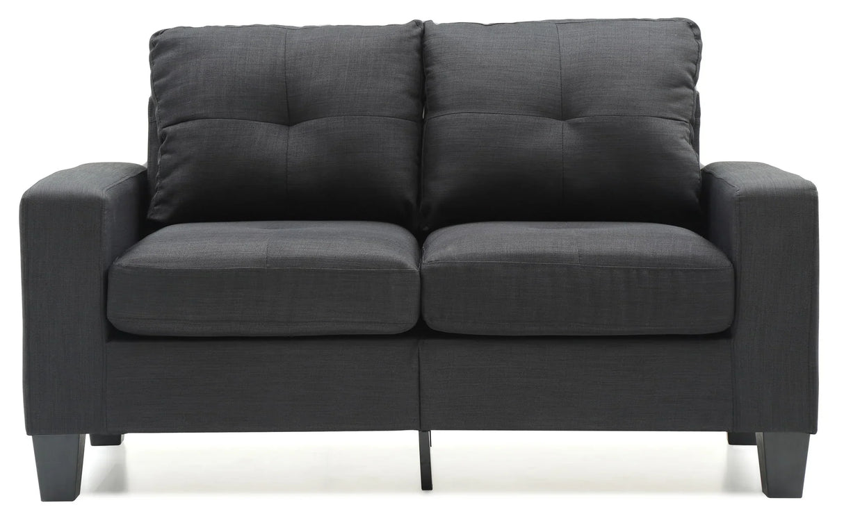 Track Arm Loveseat For Cozy Spaces - Furniture Home Direct