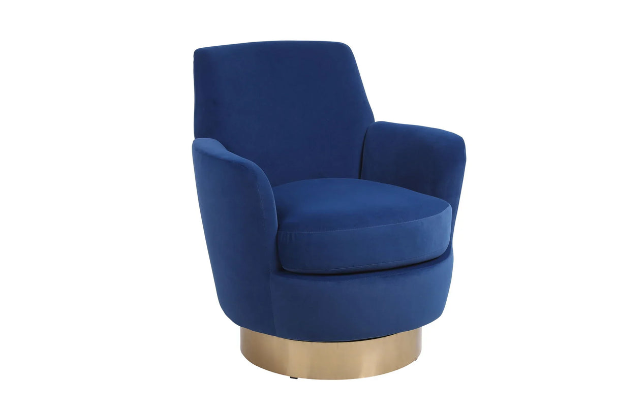 Teddy Swivel Barrel Chair, Swivel Accent Chairs Armchair For Living Room - Furniture Home Direct