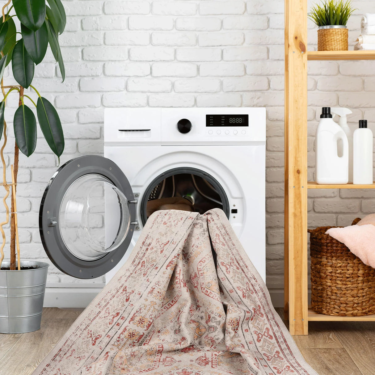 Maval - Trendy Area Rug, Washable - Furniture Home Direct