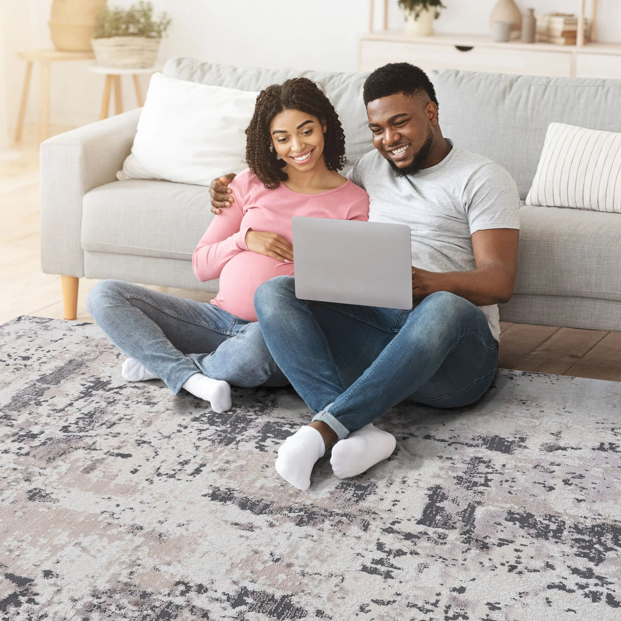 Payas - Abstract Area Rug - Furniture Home Direct