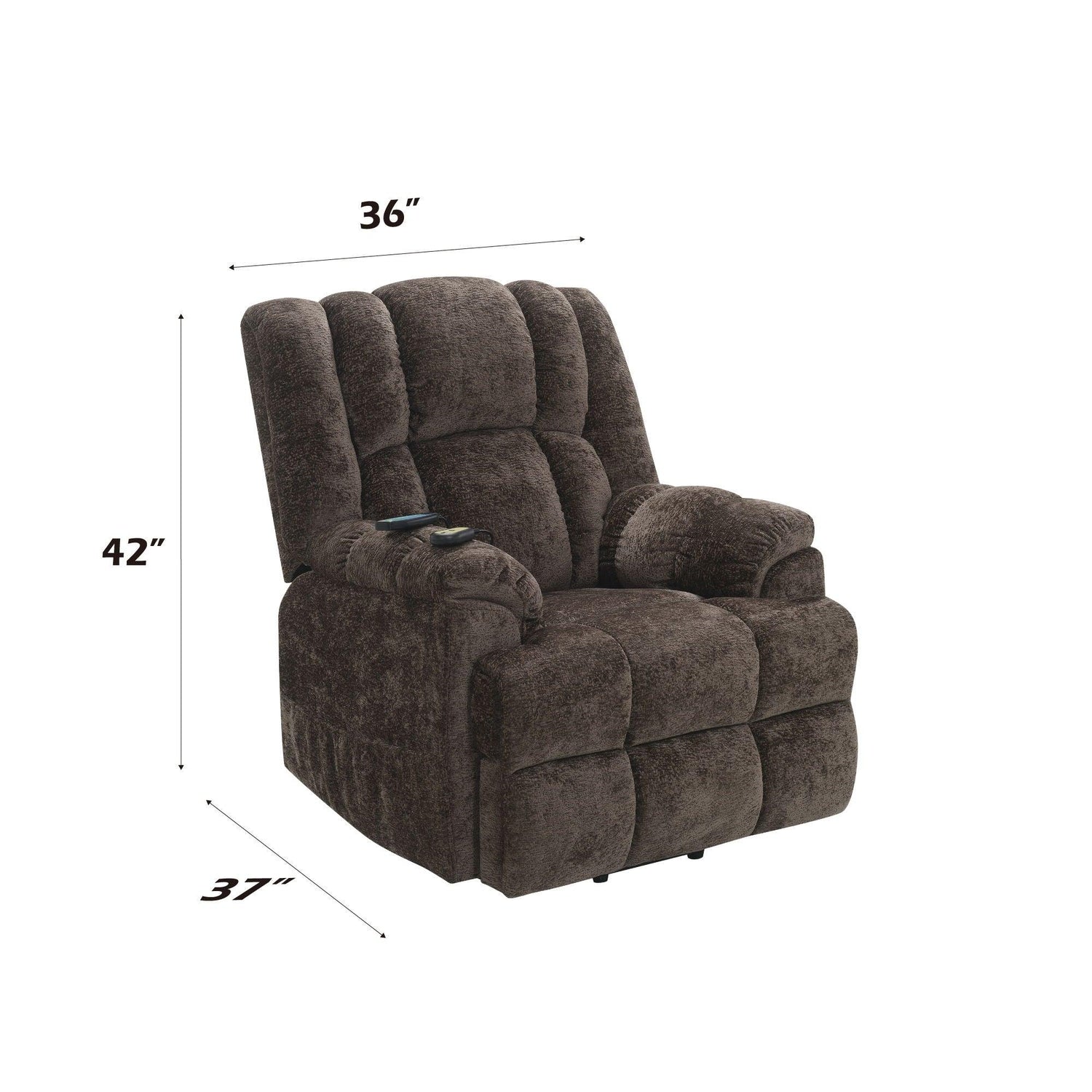 Pacay - Power Motion Recliner With Lift Heating Massage Function - Furniture Home Direct