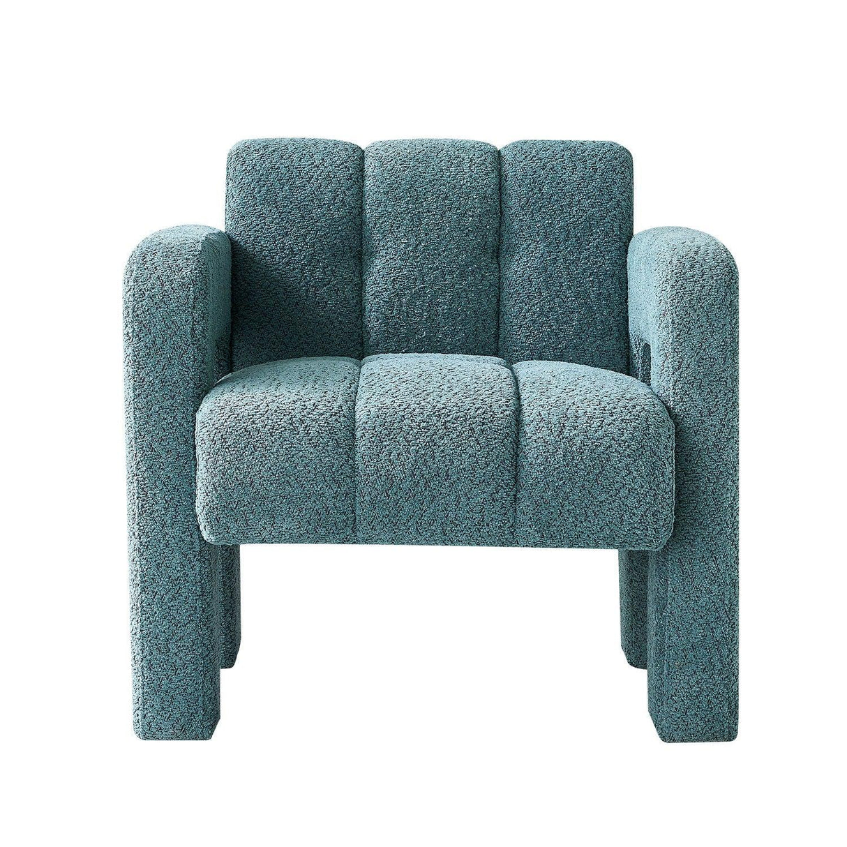 31.10" Boucle Upholstered Accent Chair - Furniture Home Direct