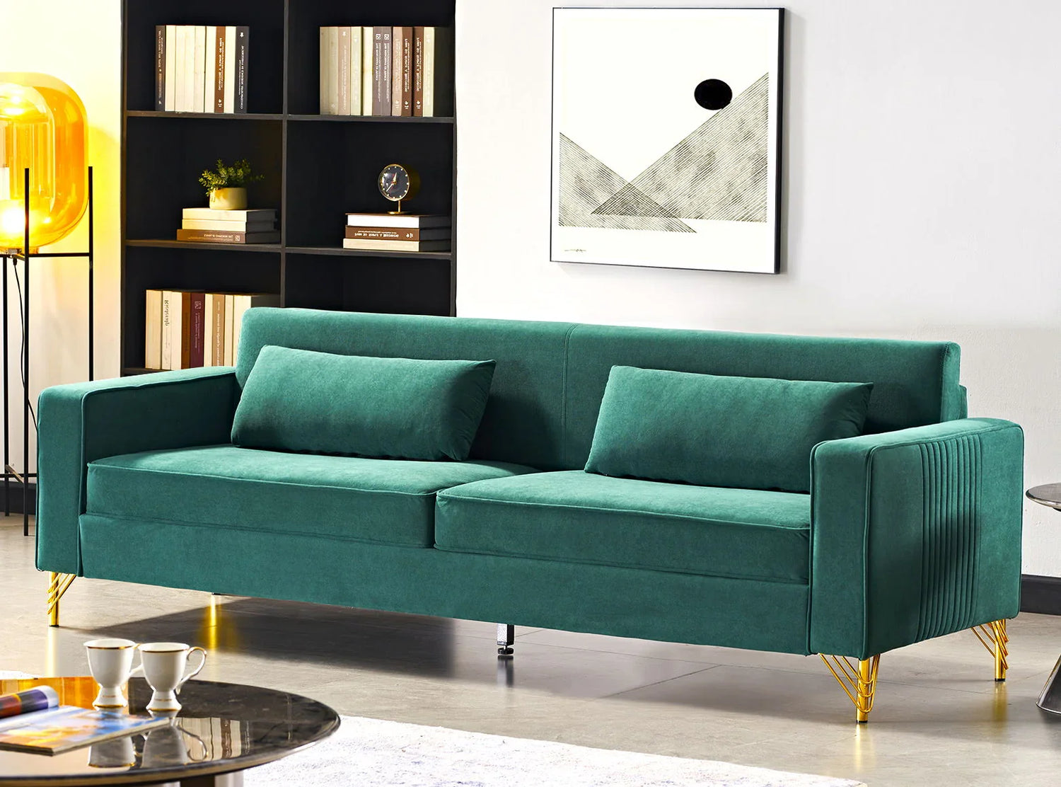 Aesthetic 3 Seater Couch With Classic Modern Appeal And Luxurious Soft Comfort - Furniture Home Direct