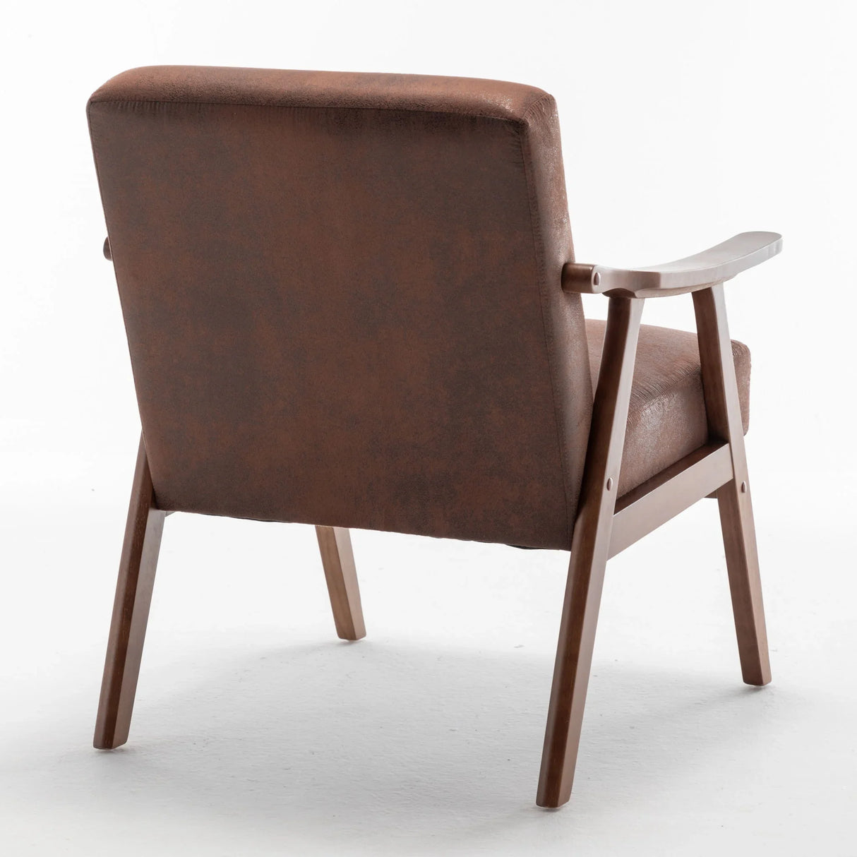 Accent Chair, Classic Mid Century Modern For Extra Seating - Furniture Home Direct