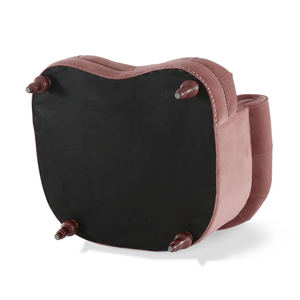 La Rosa - Victorian Tufted Upholstered Accent Chair - Furniture Home Direct