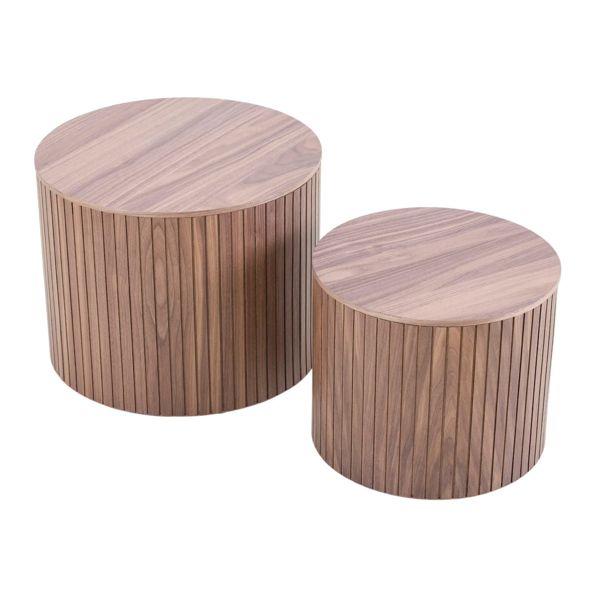 Handcrafted Nested Table Set, 2 Pieces - Furniture Home Direct