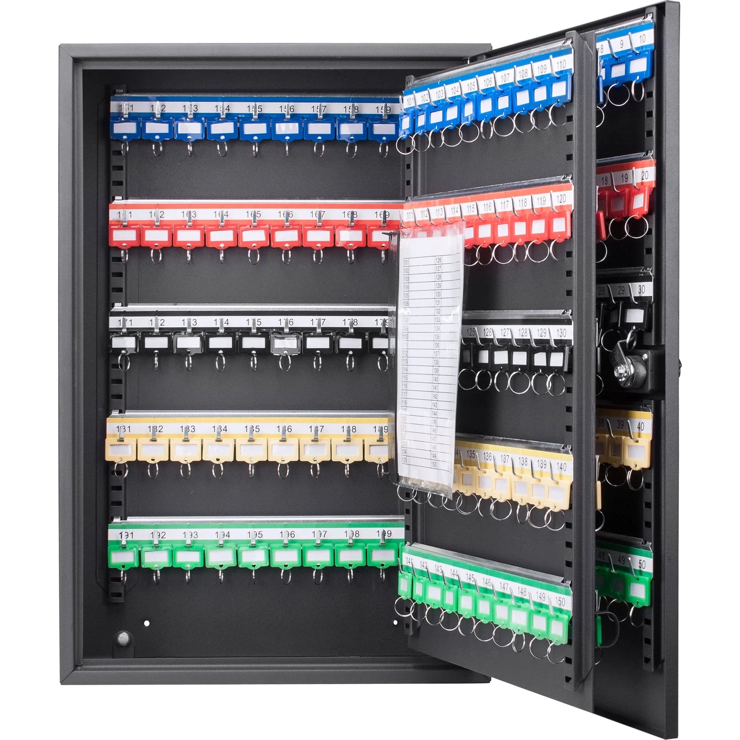 Adjustable Key Cabinet With Combination Lock - Furniture Home Direct