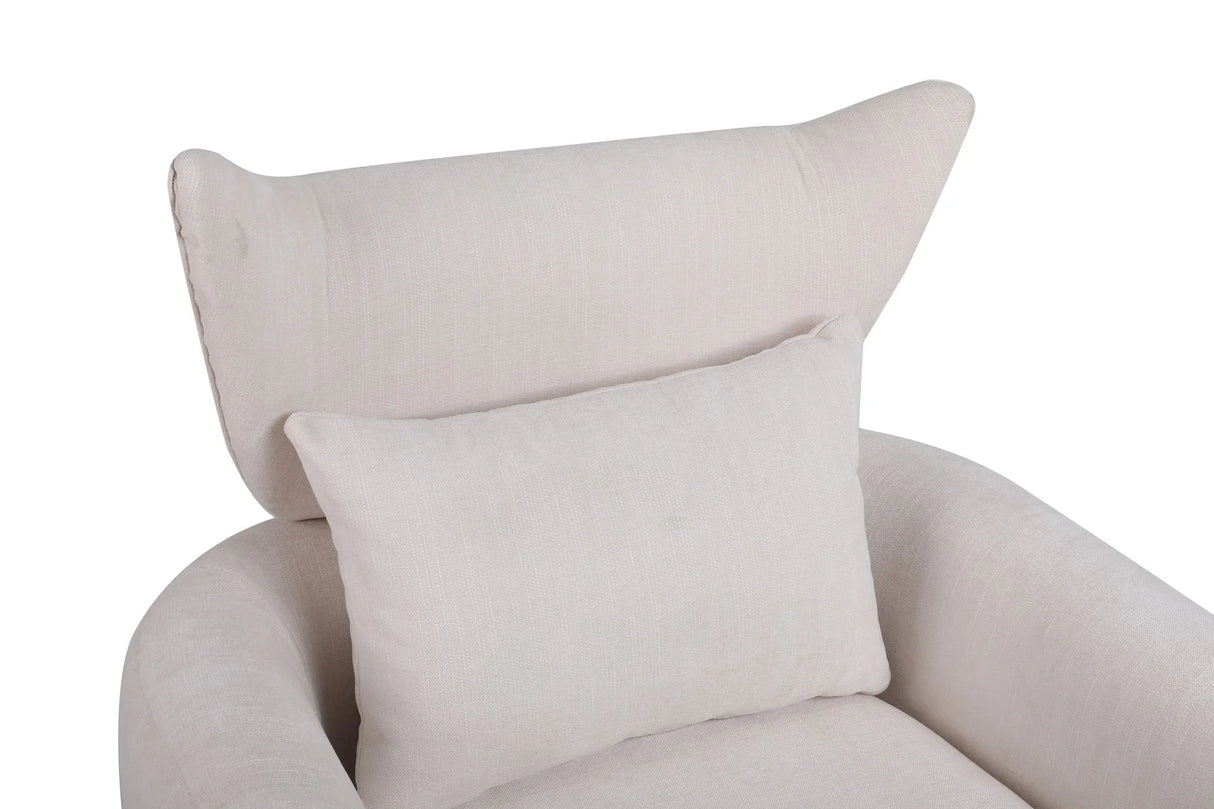 Classic Mid-Century 360 Degree Swivel Accent Chair - Furniture Home Direct