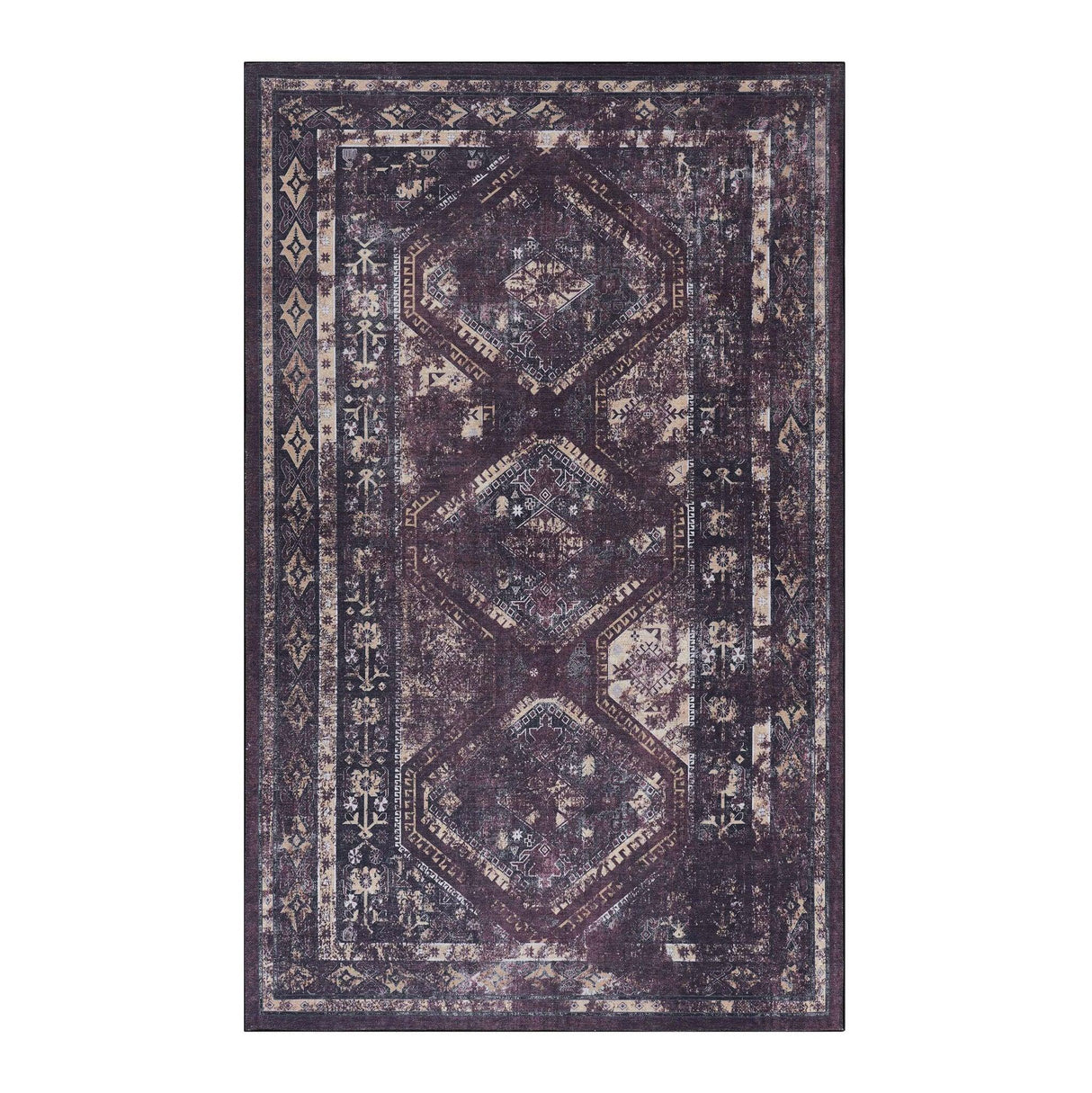 Maval - Trendy Area Rug, Washable - Furniture Home Direct