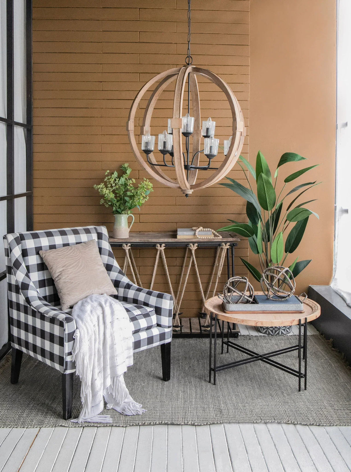 Chandelier, Hanging Light Fixture With Adjustable Chain For Kitchen, Bulb Not Included - Furniture Home Direct