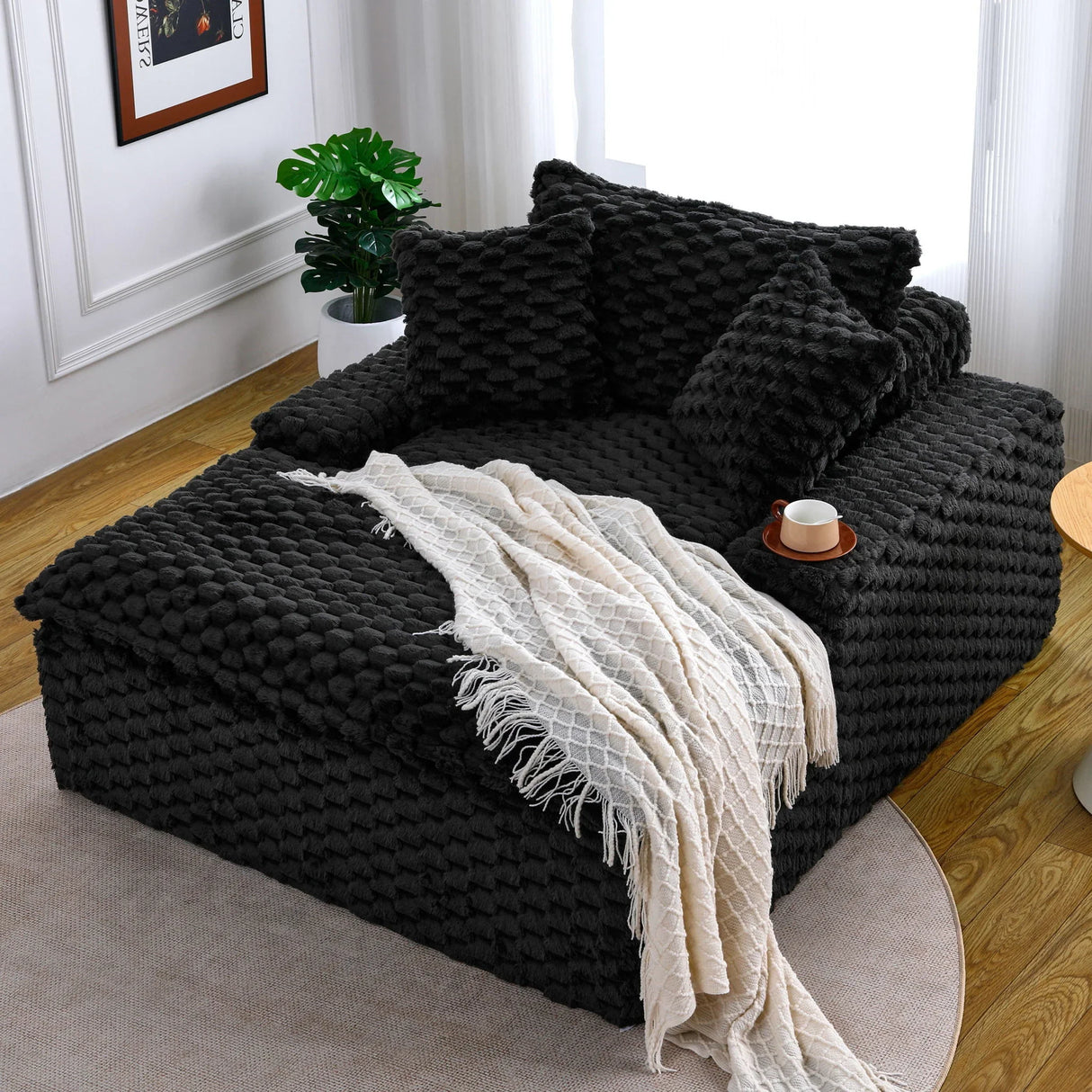 Harbor - Luxury Sofa Turtle Fleece Fabric - Furniture Home Direct