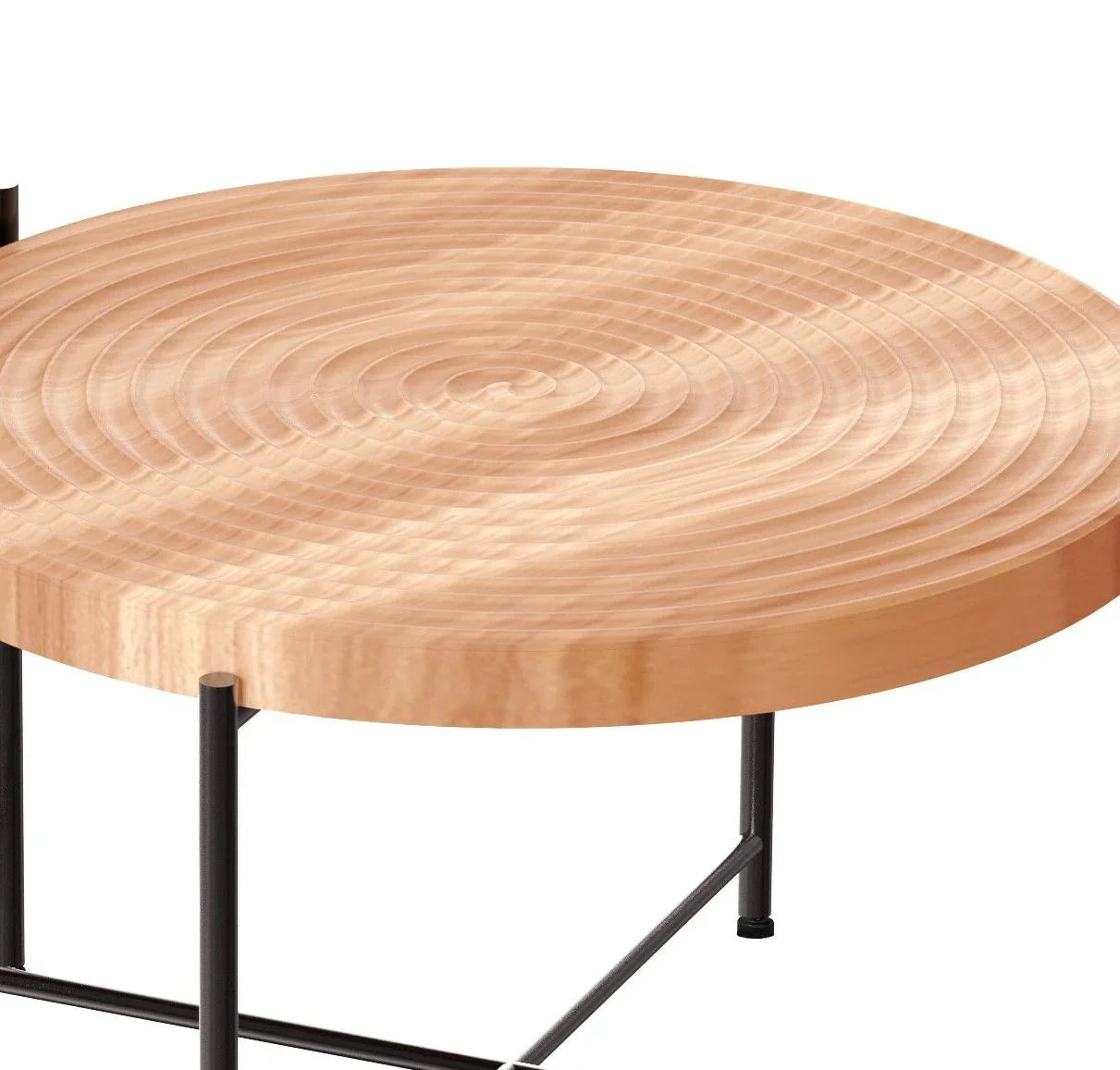 Coffee And End Table Set Waterproof Cover, Distressed Cylindrical Design, Legs Classic Rustic Charm (Set of 2) - Furniture Home Direct