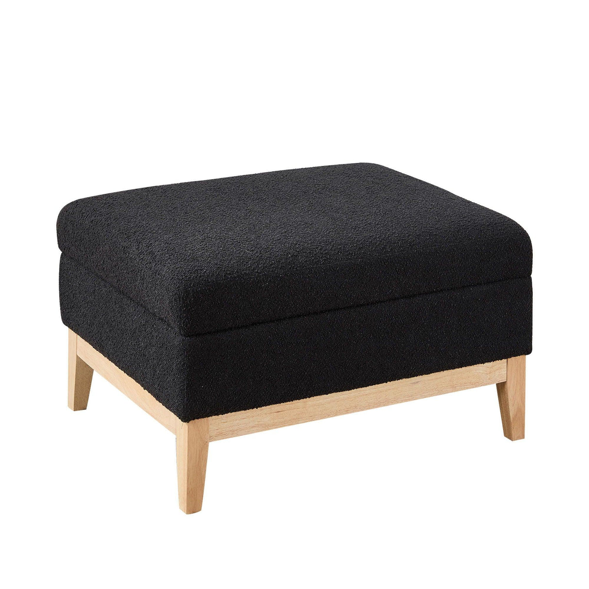 Upholstered Storage Ottoman With Reversible Lid Coffee Table, Foot Stool - Furniture Home Direct