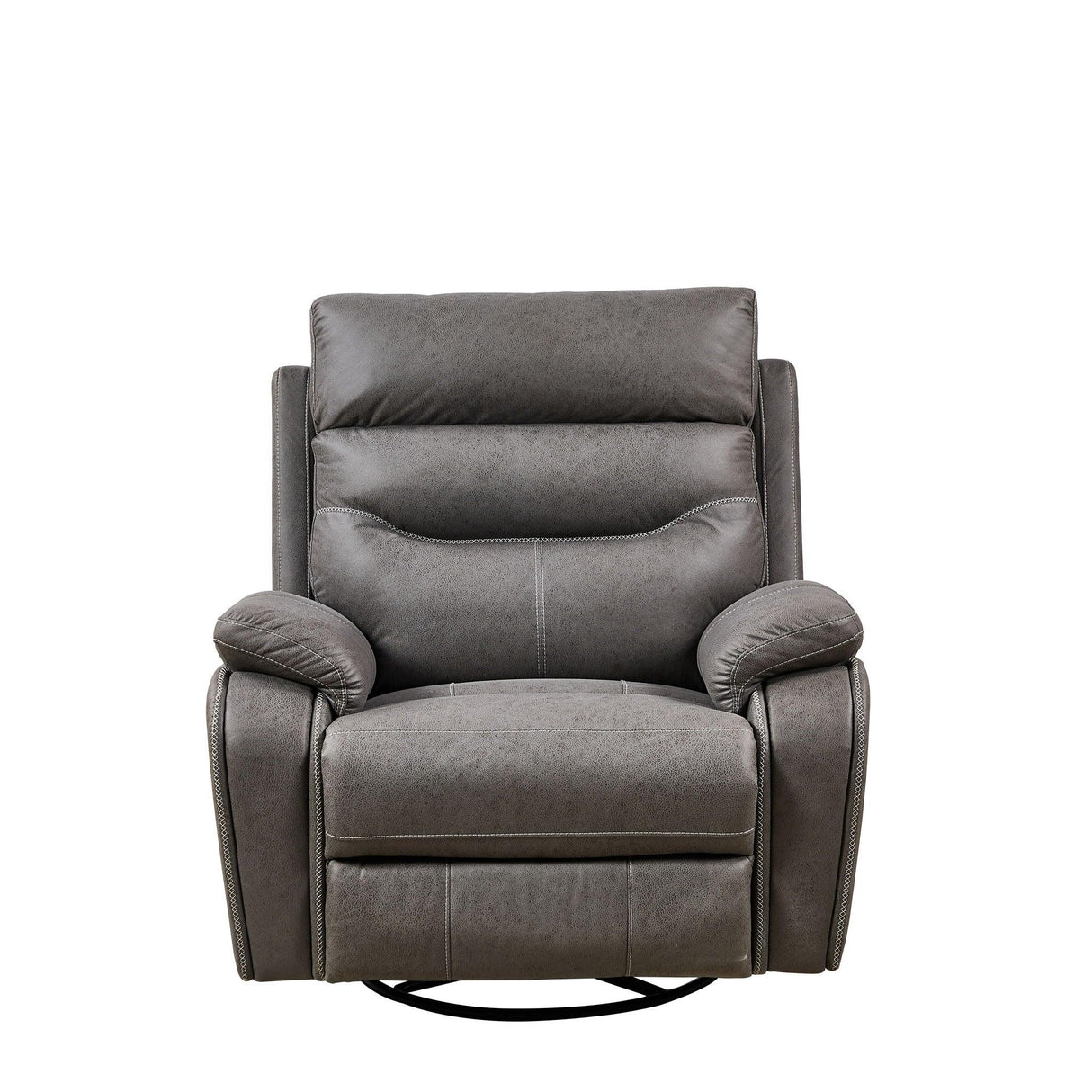 Dual Okin Motor Rocking And 240° Swivel Single Sofa Seat Recliner Chair Infinite Position, Head Rest With Power Function - Furniture Home Direct