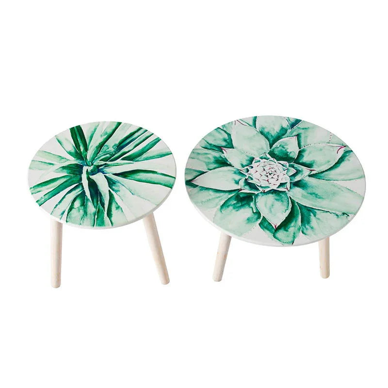 Nature-Inspired Side Tables (Set of 2) - Furniture Home Direct