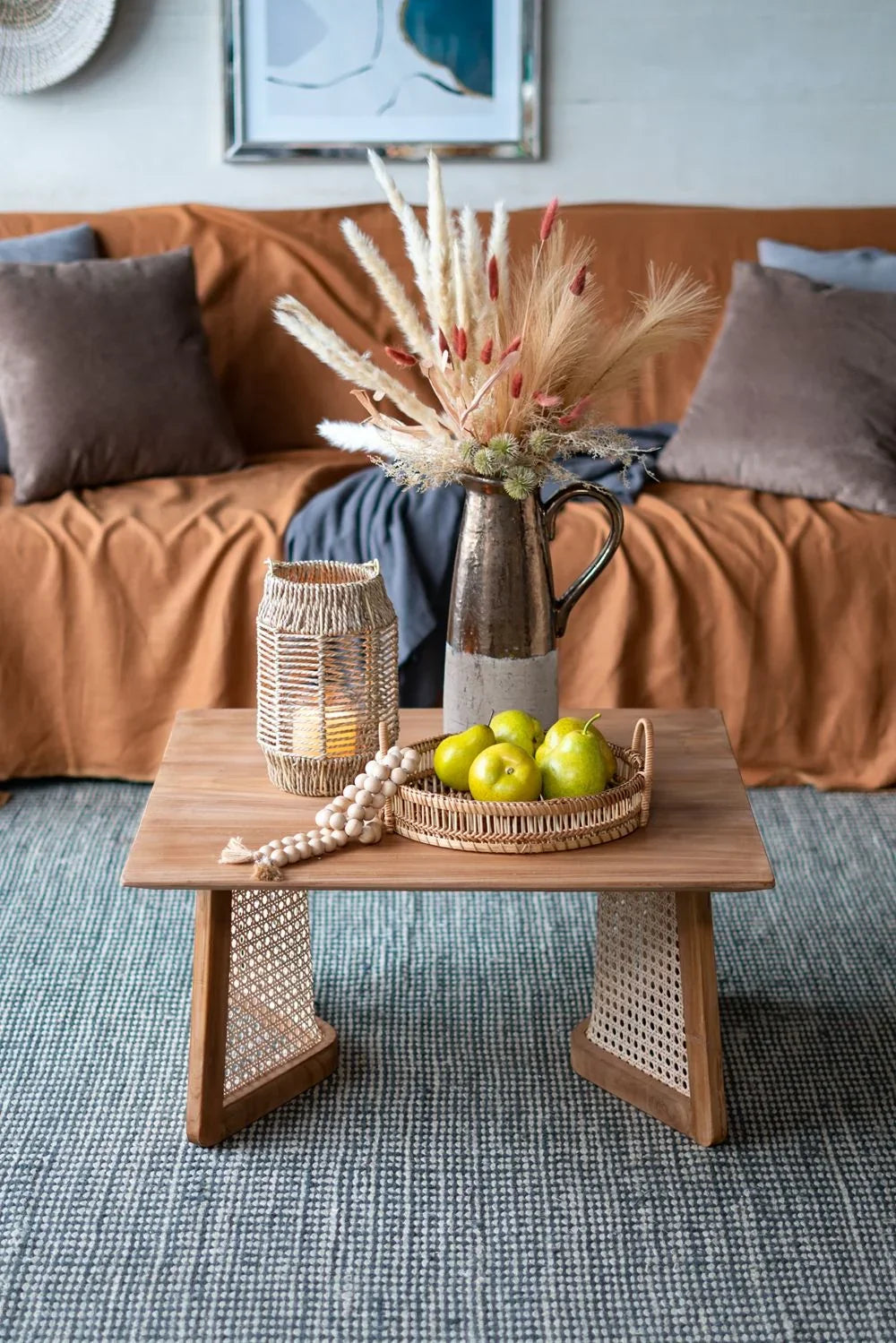 Teak Coffee Table - Natural Wood / Brown - Furniture Home Direct