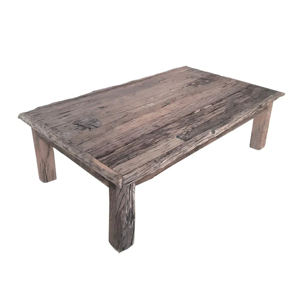 Rustic Coffee Table - Wood - Furniture Home Direct