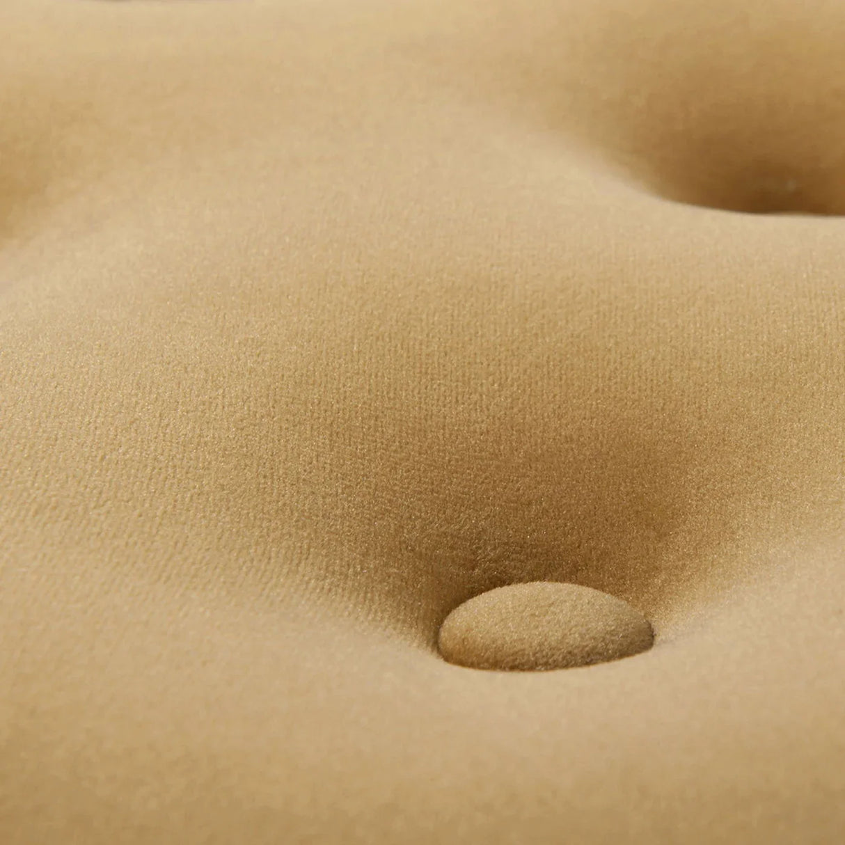 Yolanda - Luxurious Upholstery Round Upholstered Accent Ottoman - Furniture Home Direct