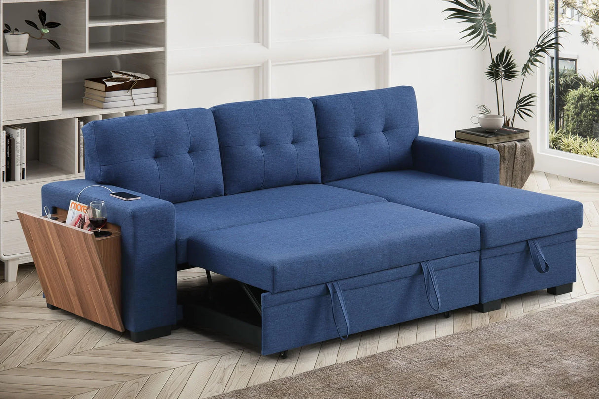 3 Piece Upholstered Sectional - Furniture Home Direct