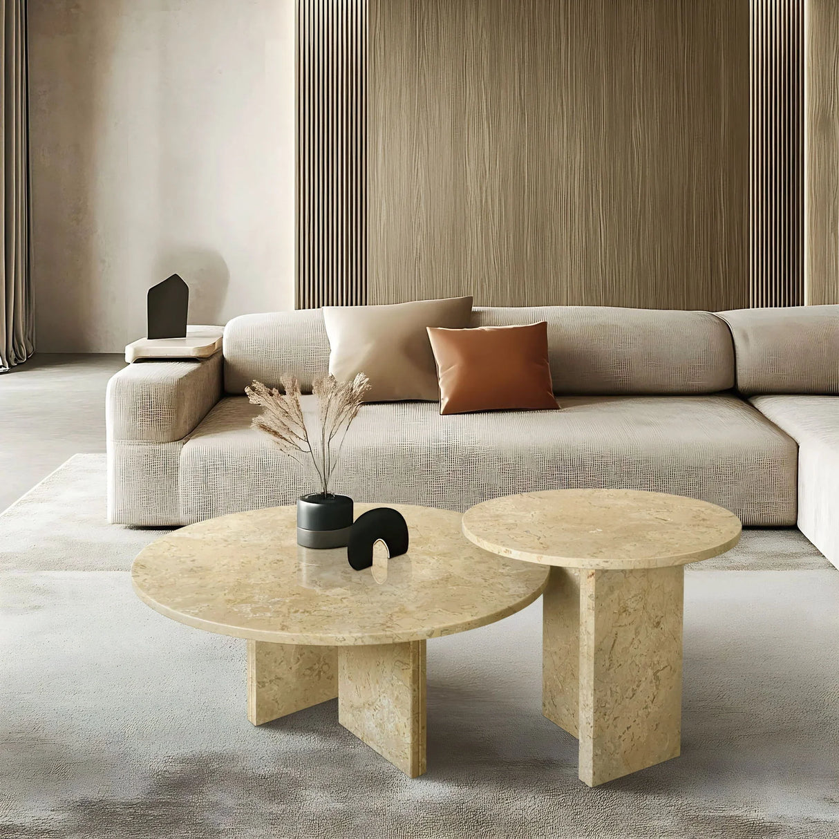 Elegant Coffee Duo Table Set - Furniture Home Direct