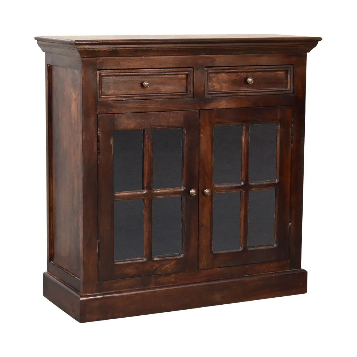 Cabinet With Glazed Doors - Furniture Home Direct