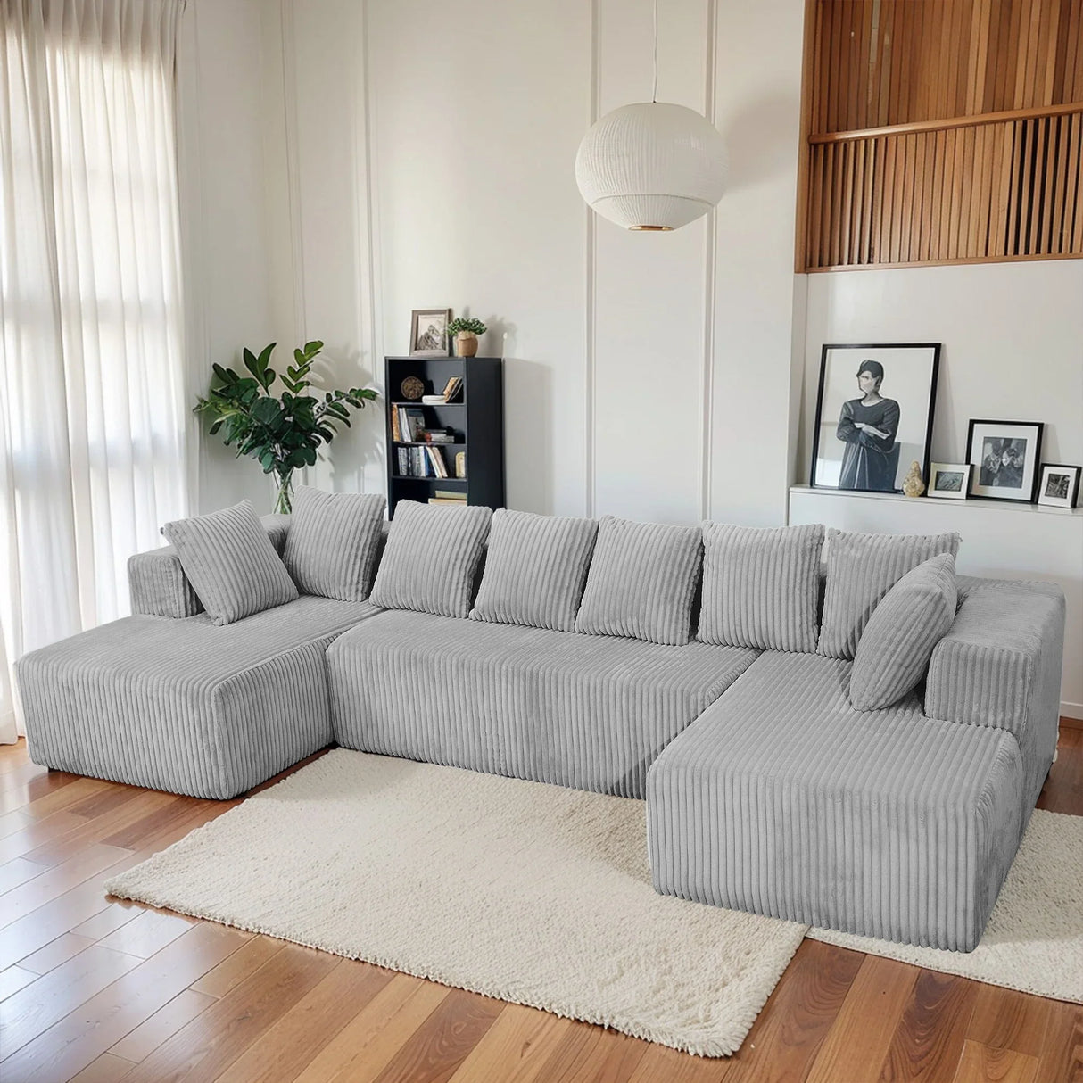 Modular U Shaped Sectional Sofa - Furniture Home Direct
