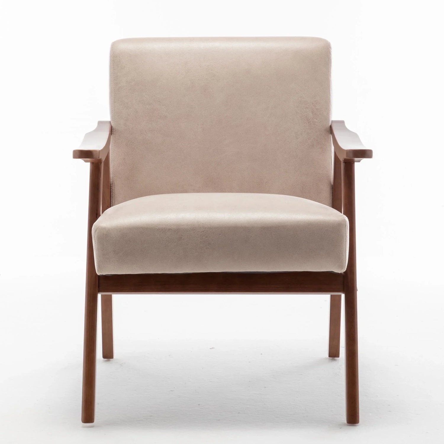 Accent Chair, Classic Mid Century Modern For Extra Seating - Furniture Home Direct