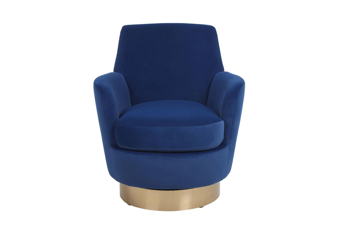 Teddy Swivel Barrel Chair, Swivel Accent Chairs Armchair For Living Room - Furniture Home Direct