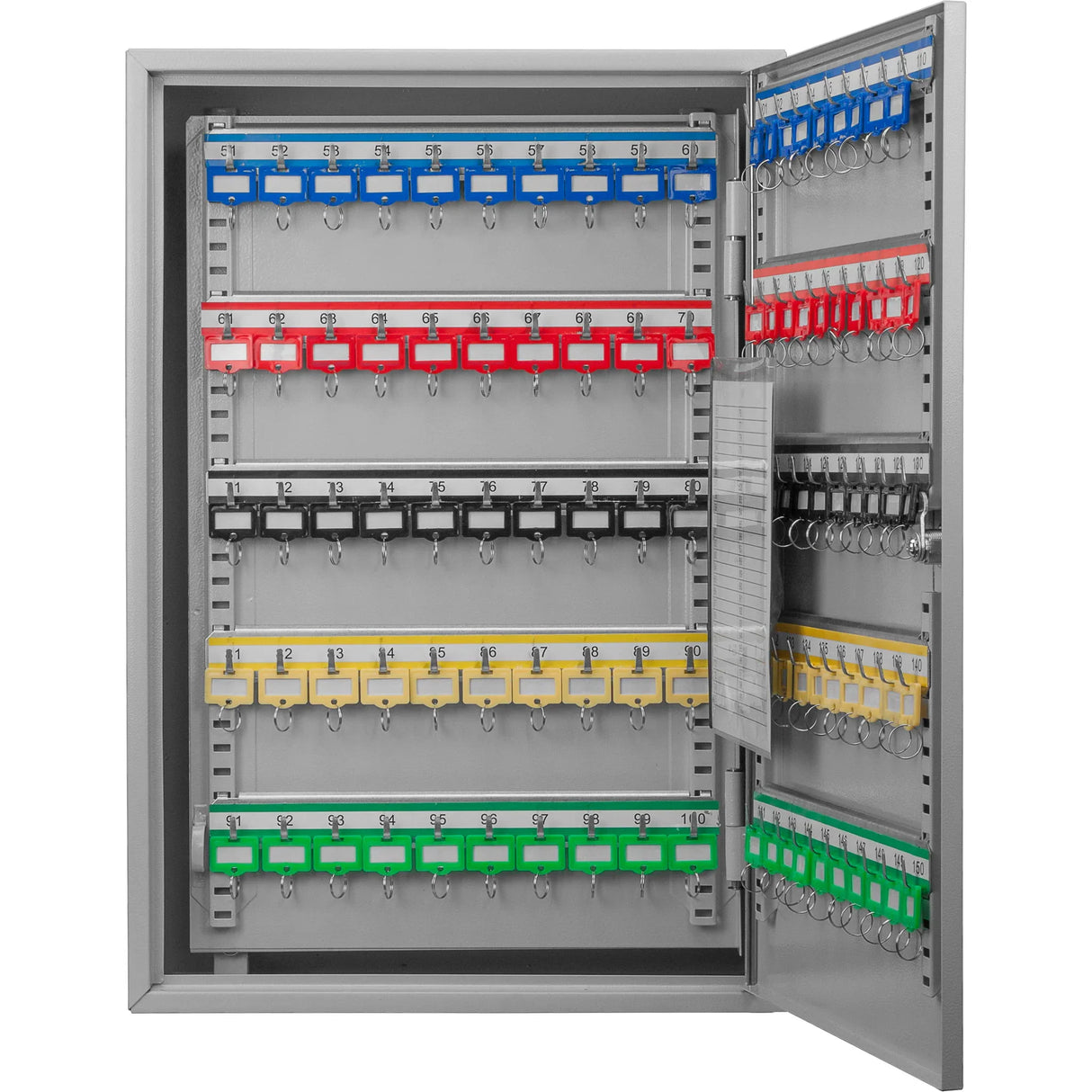 Adjustable Key Cabinet With Lock - Furniture Home Direct