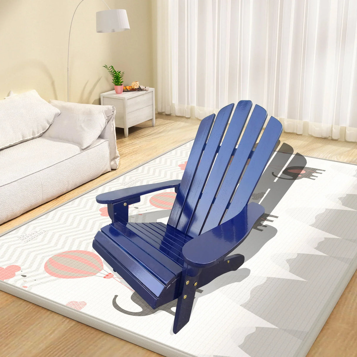 Outdoor Or Indoor Children Adirondack Chair - Furniture Home Direct