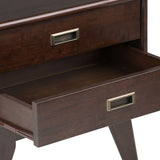 Draper - Handcrafted Mid Century End Table - Furniture Home Direct