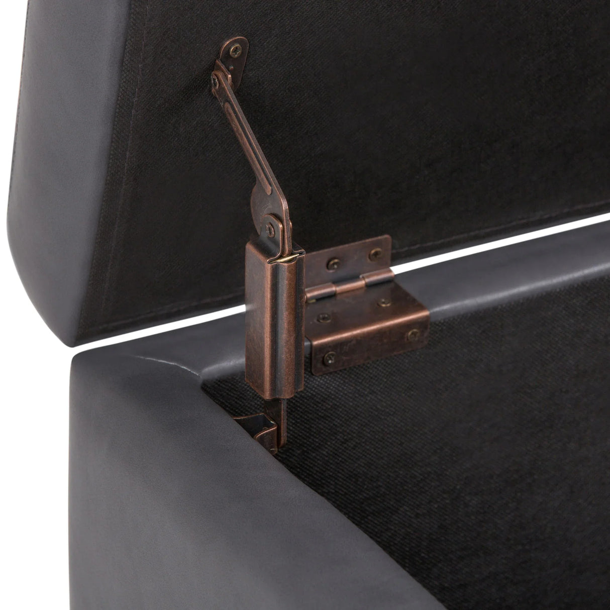 Hamilton - Upholstered Storage Ottoman - Furniture Home Direct