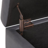 Hamilton - Upholstered Storage Ottoman - Furniture Home Direct