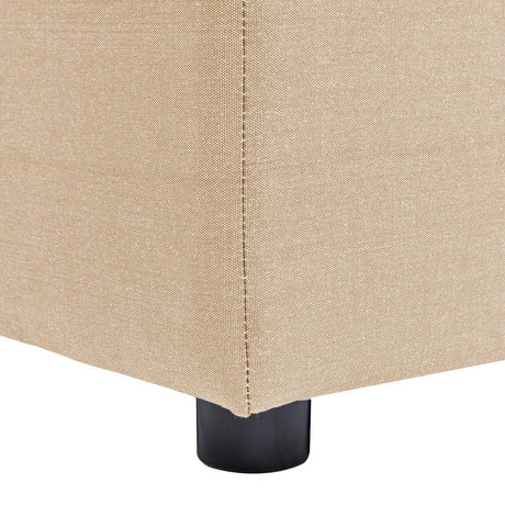 Cleo - Modular Upholstered Deep Seating Patio Armless Loveseat - Furniture Home Direct