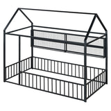 House Frame With Fence And Shelves - Furniture Home Direct