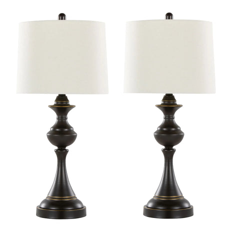 Montgomery - Contemporary Table Lamp (Set of 2) - Furniture Home Direct