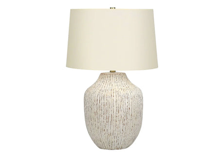 Lighting, Table Lamp, Ceramic, Transitional - Cream - Furniture Home Direct