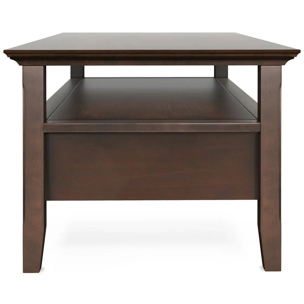 Acadian - Coffee Table With Drawer - Brown - Furniture Home Direct