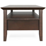 Acadian - Coffee Table With Drawer - Brown - Furniture Home Direct