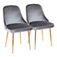 Marcel - Contemporary / Glam Dining Chair (Set of 2) - Furniture Home Direct