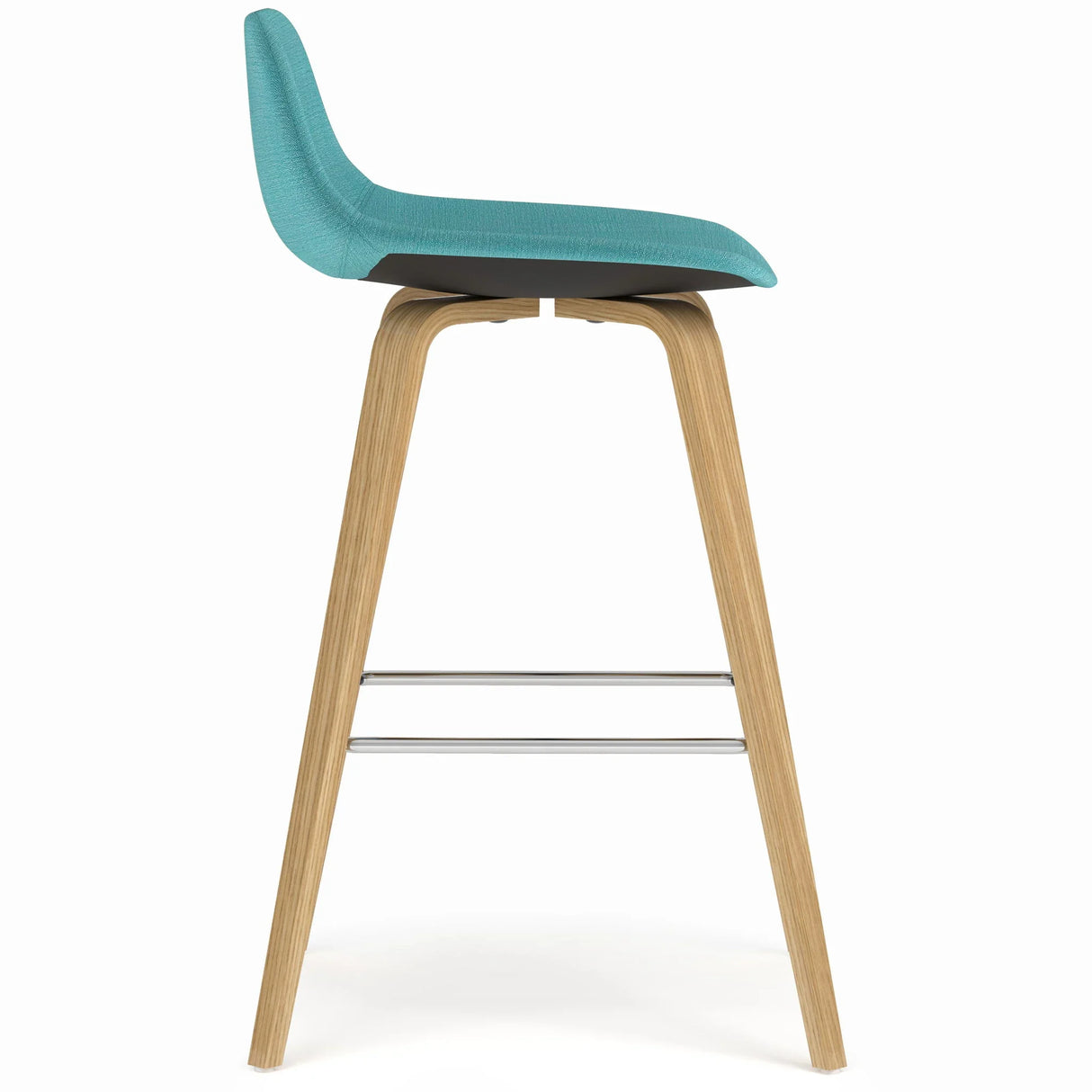Randolph - Bentwood Counter / Bar Height Stool (Set of 2) - Blue - Furniture Home Direct