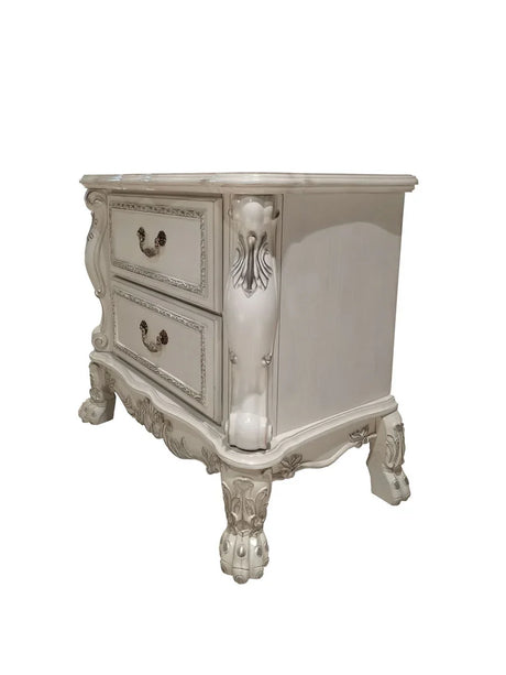 Dresden II - Nightstand - White - Furniture Home Direct