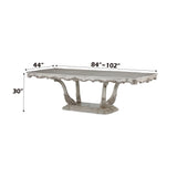 Gorsedd - Dining Table - Gold - Furniture Home Direct