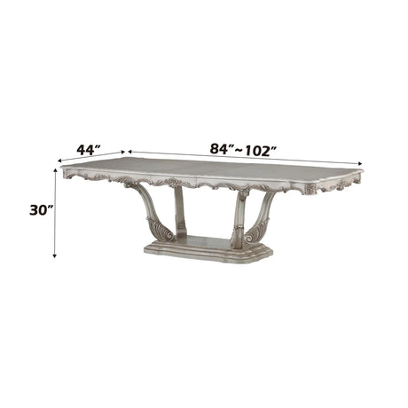 Gorsedd - Dining Table - Gold - Furniture Home Direct