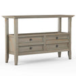 Amherst - Console Sofa Table, Handcrafted - Furniture Home Direct