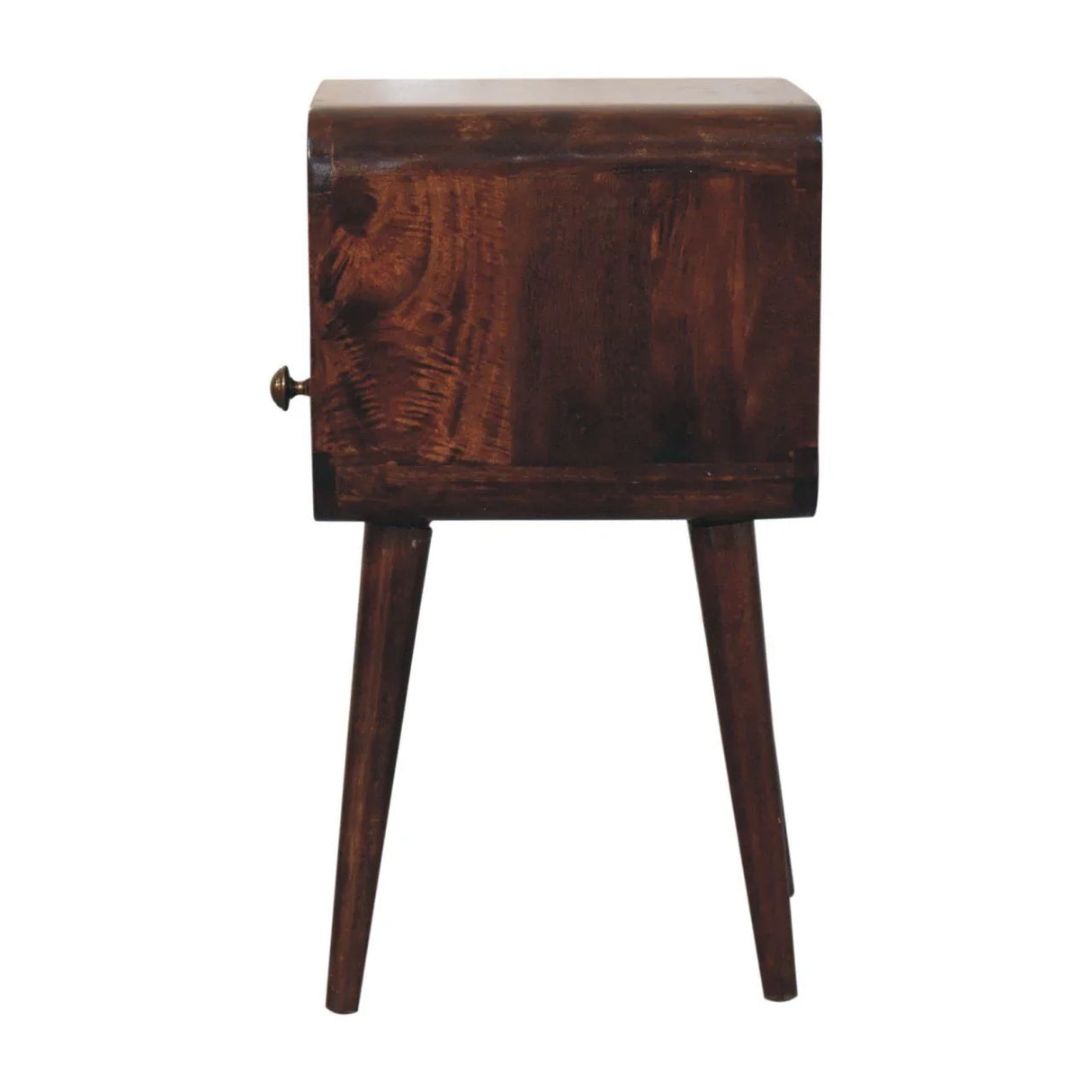 Mini Curve Open Bedside Nightstand - Furniture Home Direct