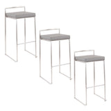 Fuji - Contemporary And Elegant Design Stackable Barstool - Furniture Home Direct