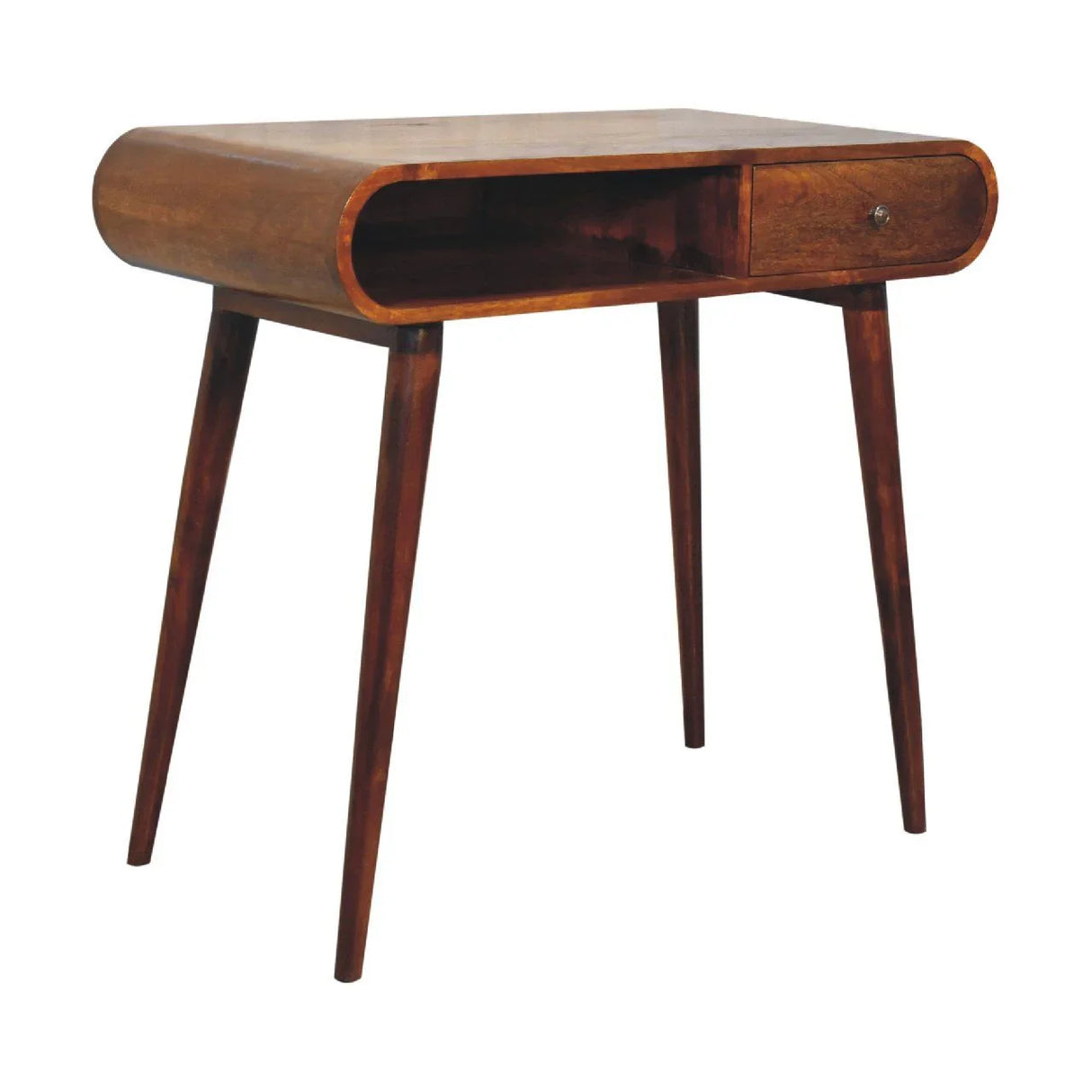 London - Open Console - Chestnut - Furniture Home Direct