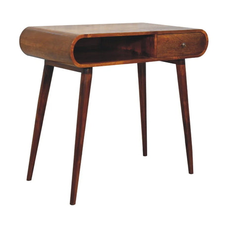 London - Open Console - Chestnut - Furniture Home Direct